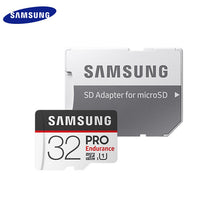 Load image into Gallery viewer, New SAMSUNG Memory Card Micro SD Card PRO Endurance 100MB/s 128GB 64GB 32GB SDXC SDHC Class 10 TF Card UHS-I Trans Flash Card