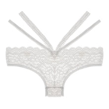 Load image into Gallery viewer, New Sexy Lace Women&#39;s Bikini Panties Underpants Lace Transparent Underwear Seamless Low-Waisted Thong Lingerie Sex String Tanga