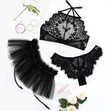 Load image into Gallery viewer, New Sexy Lingerie Woman Underwear Transparent Sleepwear Sexy Lace Bra Set Erotic Outfits Big Size Clothing Porn Sex Costume Xnxx