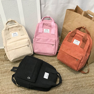New Trend Female Backpack Fashion Women Backpack College School School Bag Harajuku Travel Shoulder Bags For Teenage Girls 2019