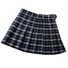 Load image into Gallery viewer, New Women Skirt Sexy Mini Short Skirts Summer High Waist Female Pleated Skirts Harajuku Zipper Ladies Girls Red Plaid Skirt