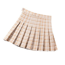 Load image into Gallery viewer, New Women Skirt Sexy Mini Short Skirts Summer High Waist Female Pleated Skirts Harajuku Zipper Ladies Girls Red Plaid Skirt