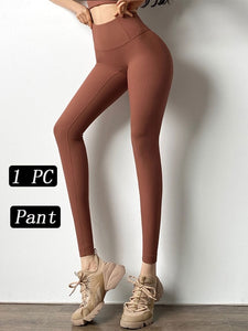 New Workout Fitness Gym Yoga Leggings Solid Mesh High Waist Athletic Tights Women Yoga Pants Grey Running Sports Wear Leggings