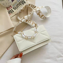 Load image into Gallery viewer, New trendy shoulder bag chain casual simple handbag fashion thick chain small square bag