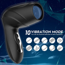 Load image into Gallery viewer, Newest Male Mushroom Head Trainer Vibrating Cock Massager with 10 Sucking Modes Make You Experience Real Blowjob Without Her