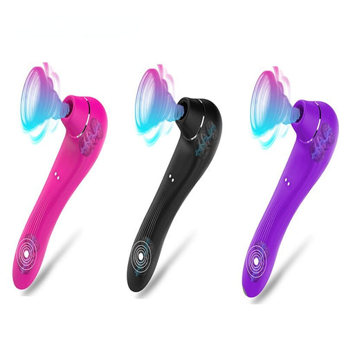 Nipple Sucker Clit Sucking Vibator Clitoris Stimulator Massage Blowjob G Spot Masturbation Sex Toys for Women Porno Sex Adult