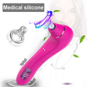 Nipple Sucker Clit Sucking Vibator Clitoris Stimulator Massage Blowjob G Spot Masturbation Sex Toys for Women Porno Sex Adult