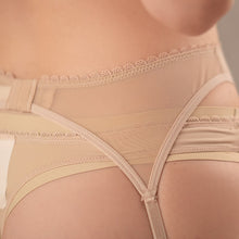 Load image into Gallery viewer, Nude Mesh Garter Belt with Straps for Stockings Sexy Women Suspender Belt Lingerie Set Underwear