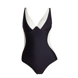 One Piece Black Push Up Swimwear Women Swimwear Solid Swimsuit High Quality Bathing Suit sexy Monokini Beachwear 2020 New