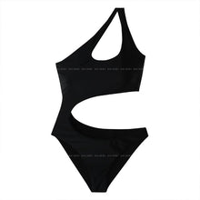 Load image into Gallery viewer, One Piece Swimwear Women Cut Out Swimwear Solid Swimsuit Padded Bathing Suit Sexy Monokini Summer Beachwear For Asian