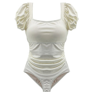 One Piece Swimwear Women Solid Swimwear Push Up Swimsuit Padded Bathing Suit Sexy Monokini Summer Beachwear For Asian