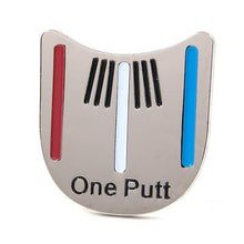Load image into Gallery viewer, One Putt Golf Putting Alignment Aiming Tool Ball Marker with Magnetic Hat Clip wholesale