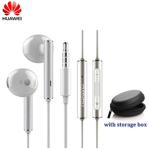 Original Huawei Honor AM116 Earphone Metal With Mic Volume Control For HUAWEI P7 P8 P9 Lite P10 Plus Honor 5X 6X Mate 7 8 9