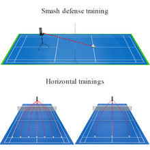 Load image into Gallery viewer, Free shipping osherhome Badminton Training Machine Automatic Badminton Serve Equipment Practice Device Intermediate Solo Trainer Shuttlecocks Feeder Shooter wit