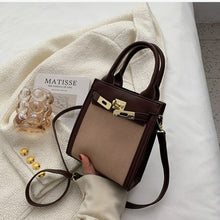 Load image into Gallery viewer, С доставкой Pequeno Cor Sólida PU LEATHER Shoulder Crossbody Malas Laterais com Cabo Curto para As Mulheres 2022 Bolsas De Grife