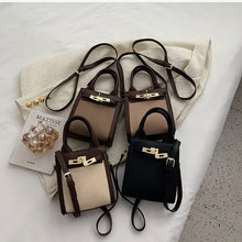 Load image into Gallery viewer, С доставкой Pequeno Cor Sólida PU LEATHER Shoulder Crossbody Malas Laterais com Cabo Curto para As Mulheres 2022 Bolsas De Grife