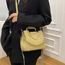 Load image into Gallery viewer, Pequeno couro do plutônio bolsa de ombro crossbody com alça curta para as mulheres  hit inverno moda casual bolsas e bolsas