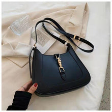 Load image into Gallery viewer, Personalized lock 2021 new fashion retro messenger bag ladies underarm commuter big bag