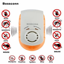 Load image into Gallery viewer, Pest Reject Ultrasonic Electromagnetic Repeller Anti Mosquito Repellent Mouse Rejection Insect