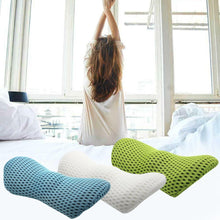 Load image into Gallery viewer, Pillow Slow Rebound Pressure Waist Cushions Memory Foam Support Lumbar Spine Cushion on Chair Seat Car Orthopedic Pillow Mat