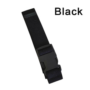 Plastic Buckle Canvas Long Belt for Women Black Red White Female Waist Belt Strap Girls Jeans Pants Waistband Ceinture Femme