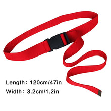 Load image into Gallery viewer, Plastic Buckle Canvas Long Belt for Women Black Red White Female Waist Belt Strap Girls Jeans Pants Waistband Ceinture Femme