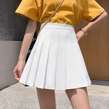 Load image into Gallery viewer, Pleated Skirt Women Mini Skirts Womens 2021 Spring Summer Korean Fashion Casual Skirts Kawaii Uniform Skirts faldas jupe