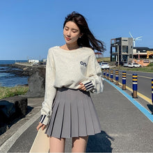Load image into Gallery viewer, Pleated Skirt Women Mini Skirts Womens 2021 Spring Summer Korean Fashion Casual Skirts Kawaii Uniform Skirts faldas jupe