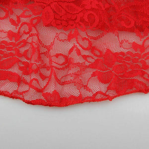 Plus Size Lingerie Voor Vrouwen Erotische Sexy Kerst Red Hollow Sexy Jurk Voor Sex Nacht Thong Set Best Christmas Gift