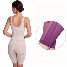 Load image into Gallery viewer, Plus size full bodysuits Women Body shaper waist trainer Slimming underwear full Body Shapewear slimming pants butt enhancer