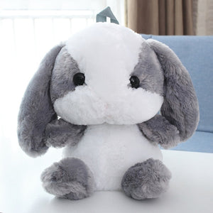Plush Rabbit Long Ear Bunny Bag Plushie Doll Plush Toys Children Backpack for Girls Kids