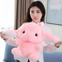 Load image into Gallery viewer, Plush Rabbit Long Ear Bunny Bag Plushie Doll Plush Toys Children Backpack for Girls Kids