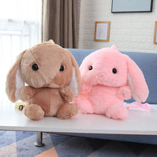 Load image into Gallery viewer, Plush Rabbit Long Ear Bunny Bag Plushie Doll Plush Toys Children Backpack for Girls Kids