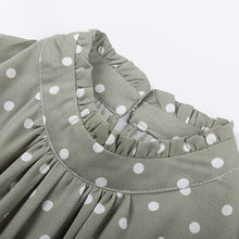 Load image into Gallery viewer, Polka Dot Print Dress Women Casual Half Turtleneck Butterfly Sleeve Autumn Winter Slim Bandage Dress For Women 2021 New Fashion