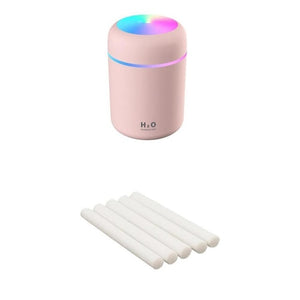 New Best Humidifier  Portable Air Humidifier 300ml Ultrasonic Aroma Essential Oil Diffuser USB Cool Mist Maker Purifier Aromatherapy for Car Home