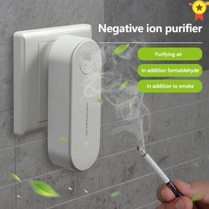 Portable Air Purifier Anion Air Purification Xiomi Air Freshener Ionizer Cleaner Dust Cigarette Smoke Remover Toilet Deodorant