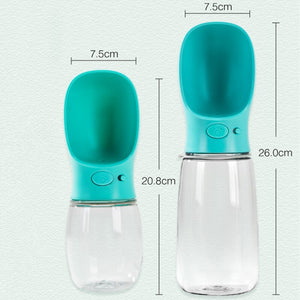Portable Pet Cups Drinking Bottle Dog Cat Health Feeding Bottles Water Feeders Pet Travel Cups Pet Dog Water Bottle For Dog Bowl
