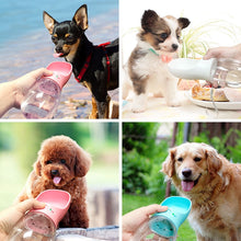 Load image into Gallery viewer, Portable Pet Dog Water Bottle For Small Large Dogs Travel Puppy Cat Drinking Bowl Outdoor Pet Water Dispenser Feeder Pet Product