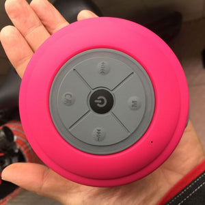 Portable Subwoofer Shower Waterproof Wireless Bluetooth Speaker Car Handsfree Call Music Suction Mic For IOS Android Phone