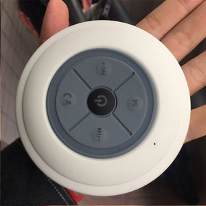 Portable Subwoofer Shower Waterproof Wireless Bluetooth Speaker Car Handsfree Call Music Suction Mic For IOS Android Phone