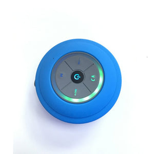 Portable Subwoofer Shower Waterproof Wireless Bluetooth Speaker Car Handsfree Call Music Suction Mic For IOS Android Phone