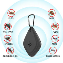Load image into Gallery viewer, Portable USB Mosquito Repeller Ultrasonic Electronic Cockroach Spider Killer Pest Insect Fly Rat Rodents Snake Repellent Summer