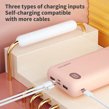 Load image into Gallery viewer, Power Bank 20000mAh Portable Charger Charging Poverbank Mobile Phone External Battery Powerbank 20000 mAh for iPhone Xiaomi Mi