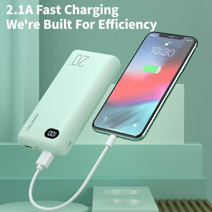 Power Bank 20000mAh Portable Charger Charging Poverbank Mobile Phone External Battery Powerbank 20000 mAh for iPhone Xiaomi Mi