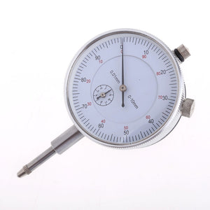 Precision 0.01mm Dial Indicator Gauge 0-10mm Meter Precise 0.01mm Resolution Indicator Gauge mesure instrument Tool dial gauge