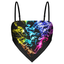 Load image into Gallery viewer, Print Tank Tops for Women Casual Short Hollowout Camis Females Backless Sexy Crop Top Girls Fashion 2021 Summer