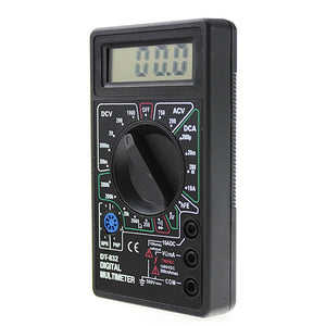 Professional DT832 Digital Multimeter LCD DC AC Voltmeter Ammeter Ohm Tester