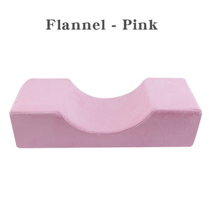 Professional Lash Pillow Neck Support Eyelash Pillow Soft Grafting Eyelashes Memory Foam Eyelash Extension Pillow Makeup Salon
