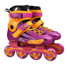 Load image into Gallery viewer, Professional Skates Shoes Fancy Single-row Roller Skates Adult Inline Skates Universal Skating Rink Skates For Men And Women