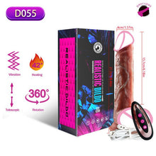 Load image into Gallery viewer, Realistic dildo vibrator for women dildos sex toys heating dick remote control penis vibrators telescopic dildo anal sex machine